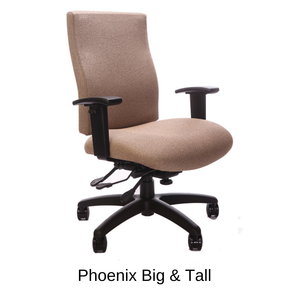 RFM Seating | Phoenix Big and Tall Office Chair | USA Manufacturer