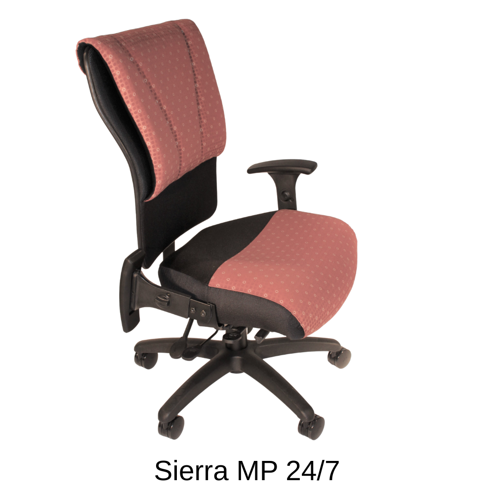 RFM Seating | The Sierra MP 24/7 Heavy-Duty Office chair with comfort cut out | USA Manufacturer
