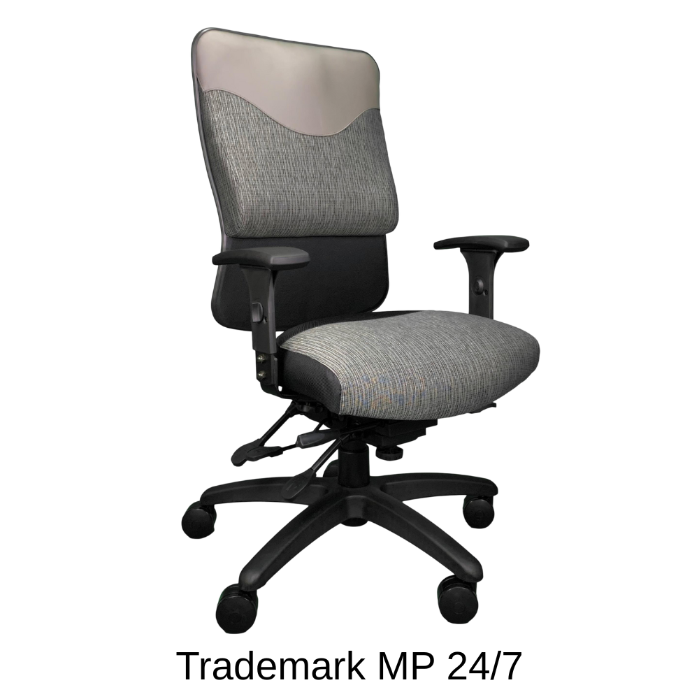 RFM Seating | Trademark MP 24/7 Heavy-Duty Office chair with comfort cut out | USA Manufacturer